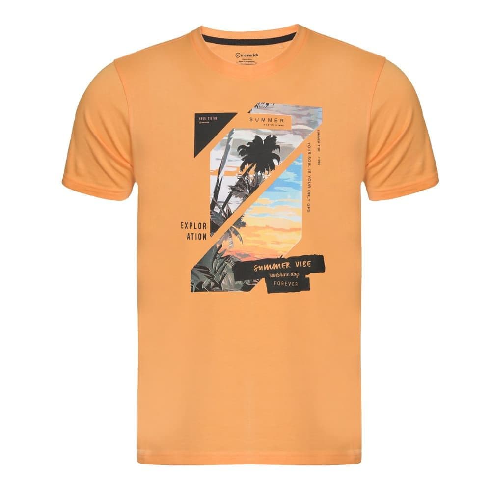 Maverick Men's Printed T-Shirt
